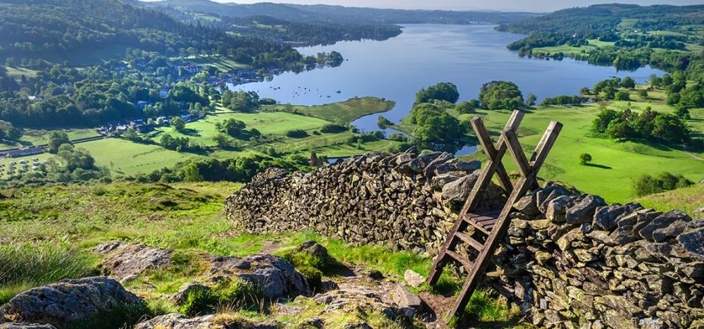 Bild für Belvelo-E-Bike Reise Lake-District-Ausblick Landschaft