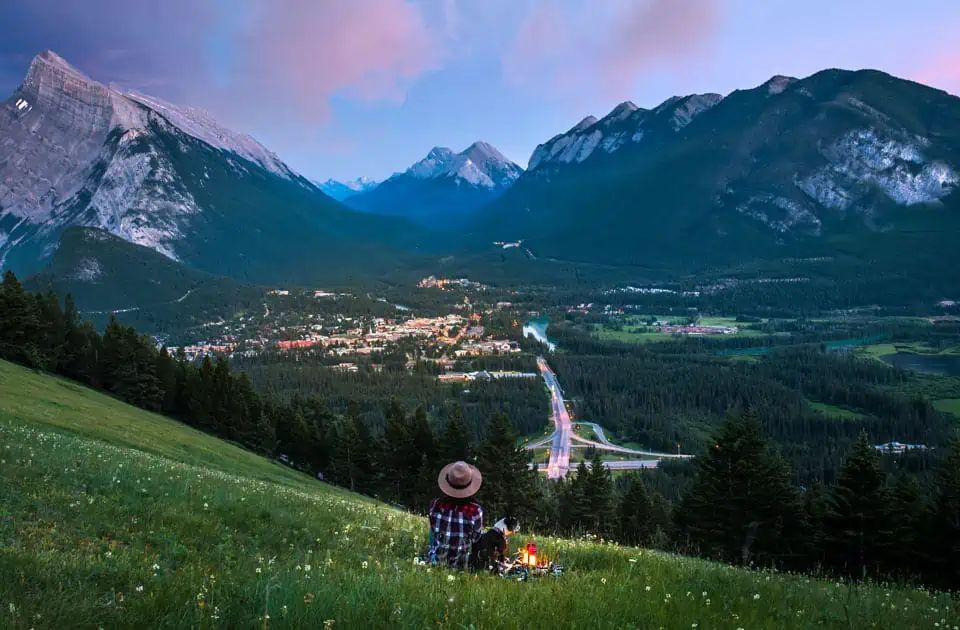 Bild für Ausblick über Canmore