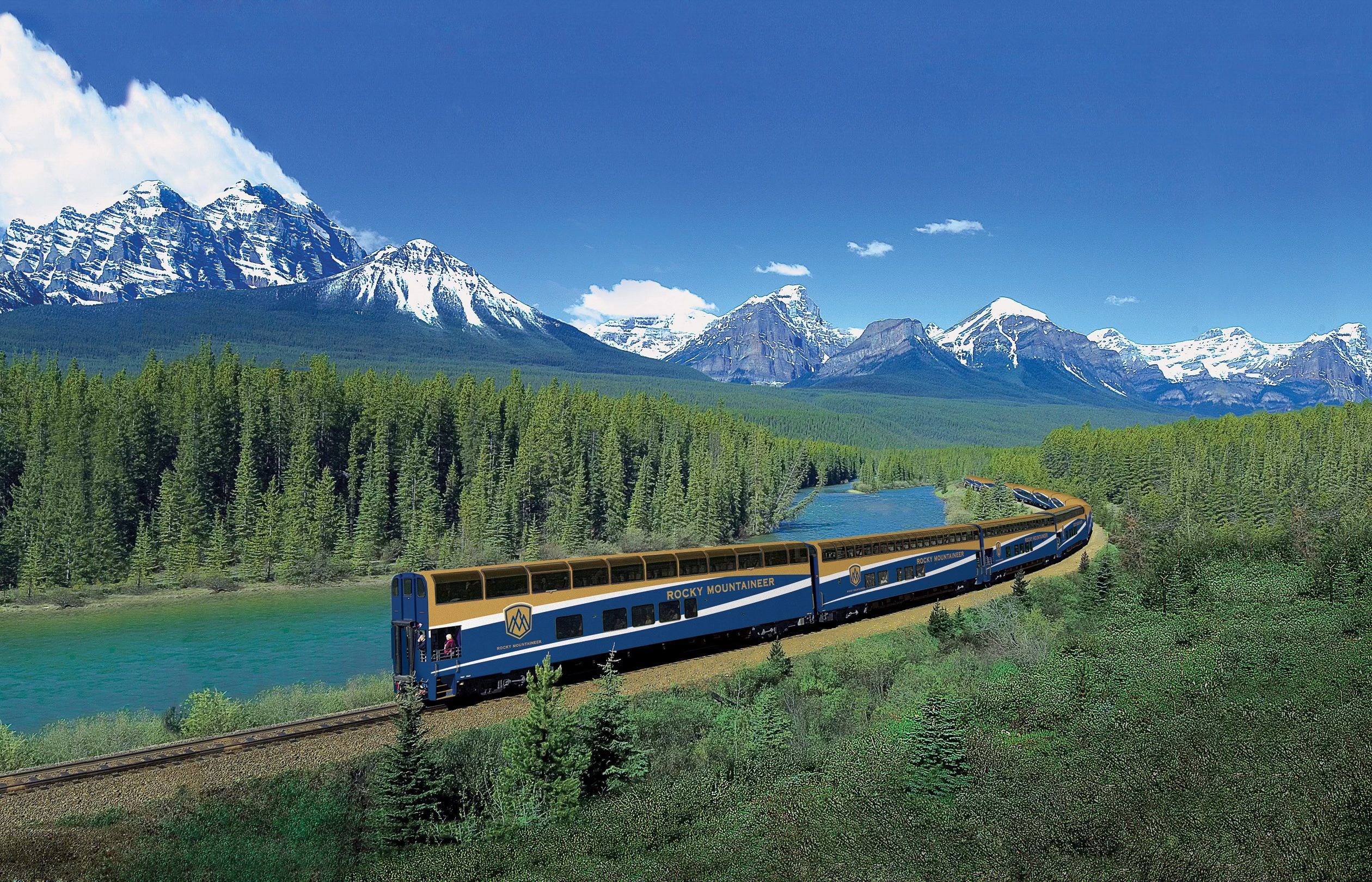 Bild für Der Rocky Mountaineer im Banff-Nationalpark © Scott Rowed