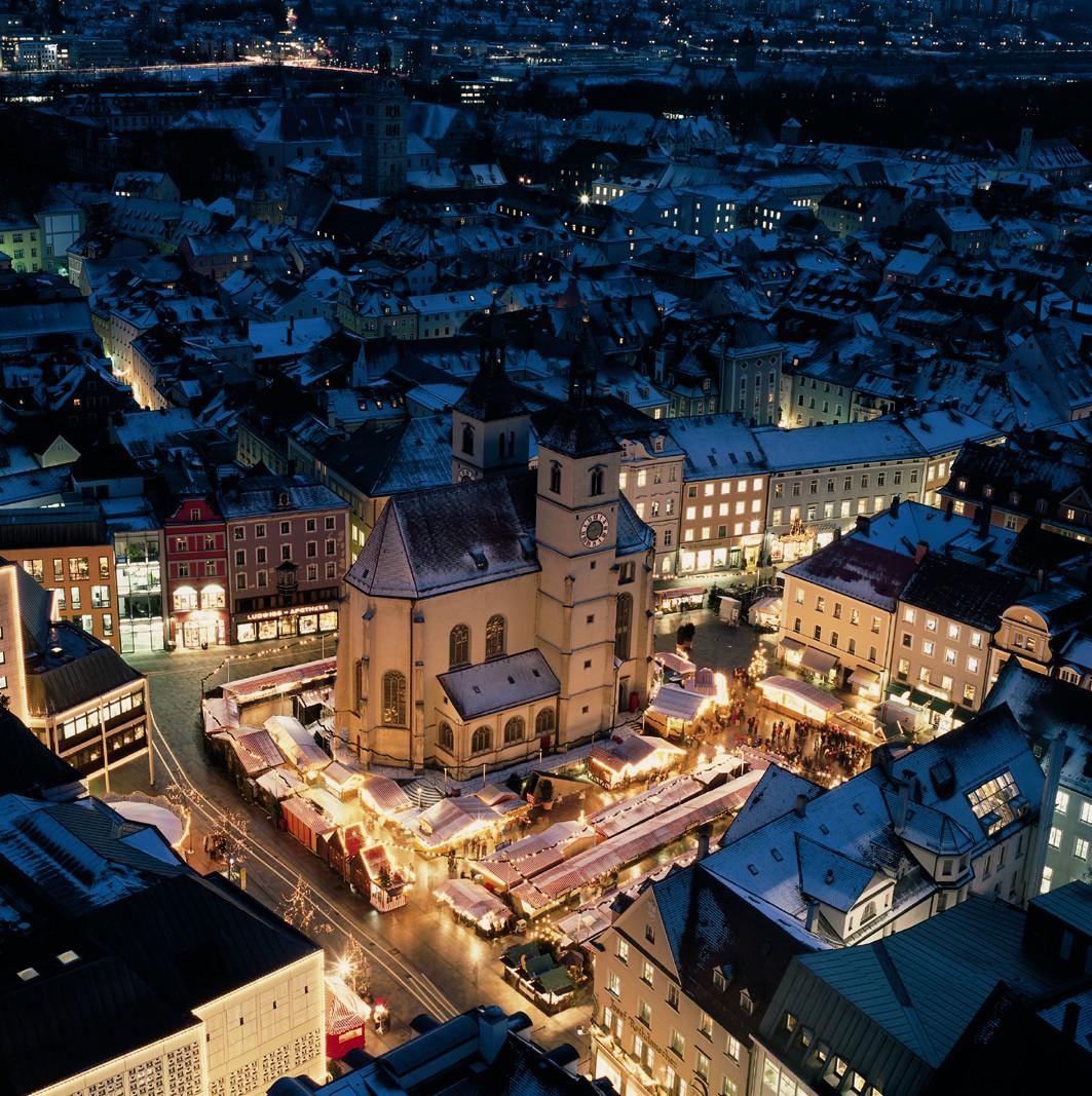 Bild für Christkindlmarkt Luftaufnahme