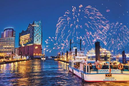 Zug - Hamburg – Silvester auf der Elbe